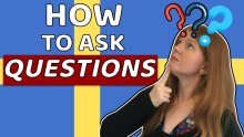 Swedish Question Words Top 10 - How to ask simple questions in Swedish - Learn Swedish in a Fun way! thumbnail